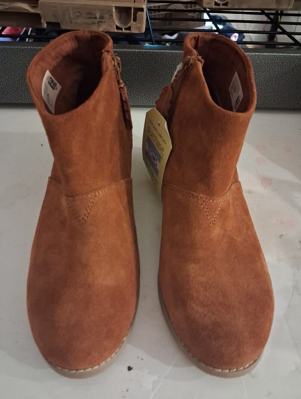 Toms Leila Suede Boots